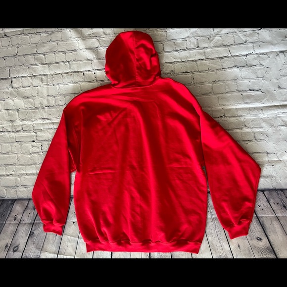 Red hooded jacket - Picture 2 of 4